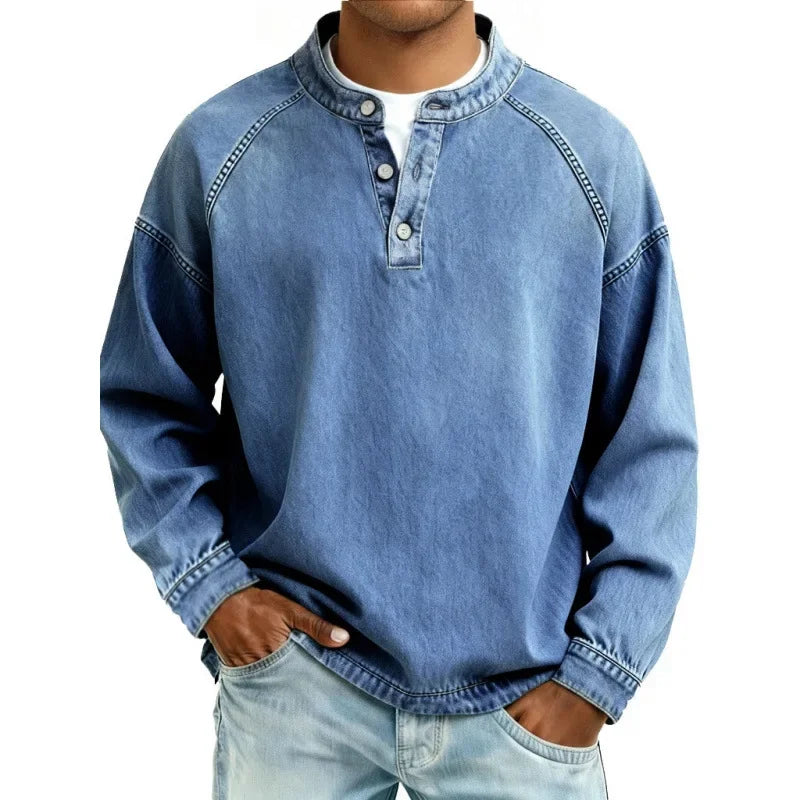 Benson - Timeless Casual Long Sleeve Shirt | By Julian & Claire Toronto