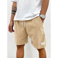 Khaki Reid - Ribbed Shorts | By Julian & Claire Toronto