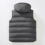 Edwin - All-Season Hooded Vest | By Julian & Claire Toronto