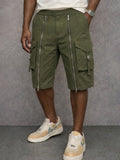 Franky -  Zipper Design Cargo Shorts | By Julian & Claire Toronto