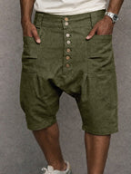 Mell - Casual Drop Crotch Shorts | By Julian & Claire Toronto