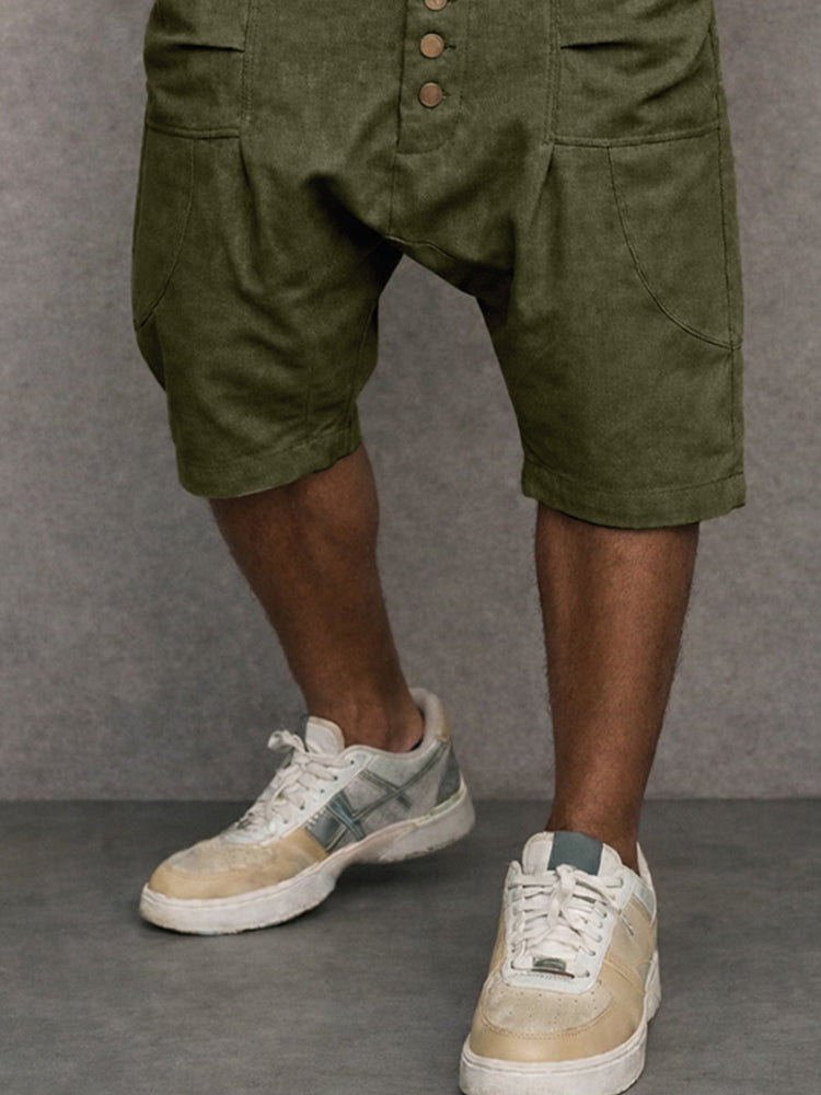 Mell - Casual Drop Crotch Shorts | By Julian & Claire Toronto