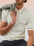Jerry - Soft Breathable Knit Polo Shirt | By Julian & Claire Toronto