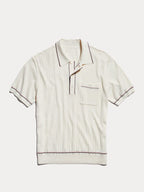 Jerry - Soft Breathable Knit Polo Shirt | By Julian & Claire Toronto