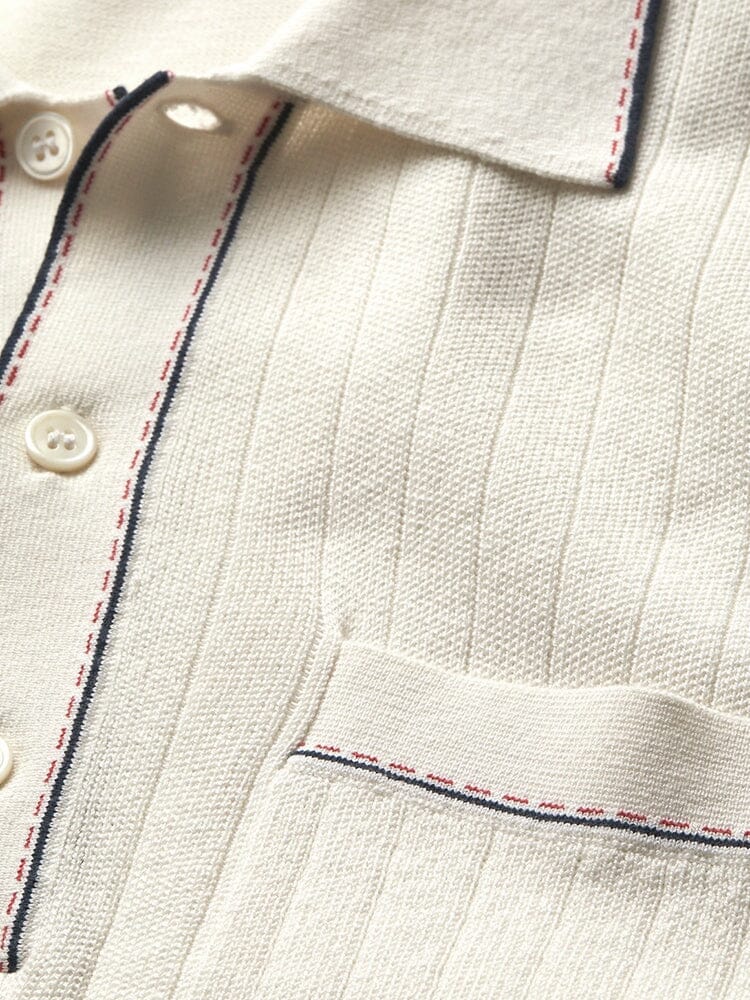 Jerry - Soft Breathable Knit Polo Shirt | By Julian & Claire Toronto