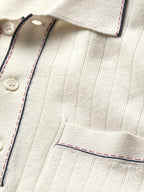 Jerry - Soft Breathable Knit Polo Shirt | By Julian & Claire Toronto