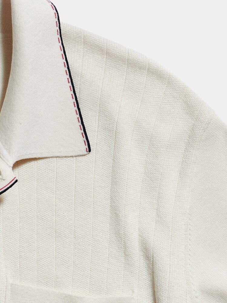 Jerry - Soft Breathable Knit Polo Shirt | By Julian & Claire Toronto