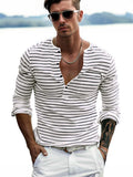 Mike - Comfy Stripe Shirt | By Julian & Claire Toronto