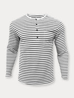 Mike - Comfy Stripe Shirt | By Julian & Claire Toronto