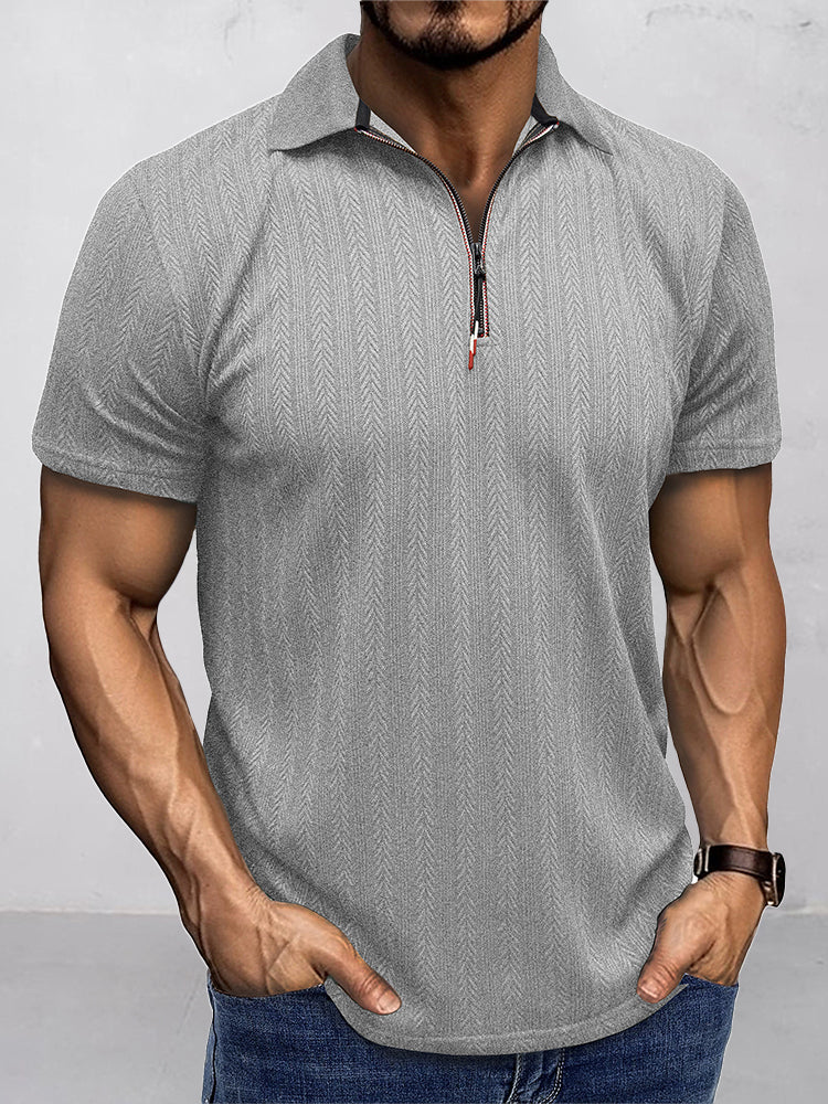 Esteban - Breathable Summer Knit Polo Shirt | By Julian & Claire Toronto