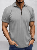 Esteban - Breathable Summer Knit Polo Shirt | By Julian & Claire Toronto