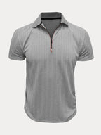 Esteban - Breathable Summer Knit Polo Shirt | By Julian & Claire Toronto