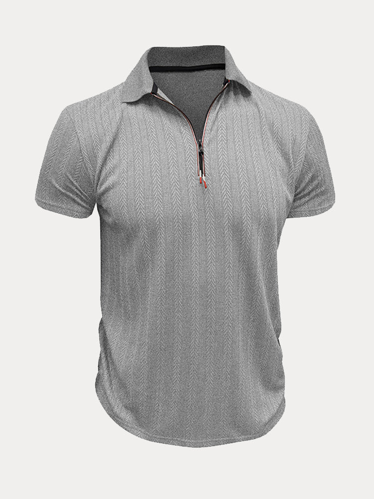 Esteban - Breathable Summer Knit Polo Shirt | By Julian & Claire Toronto
