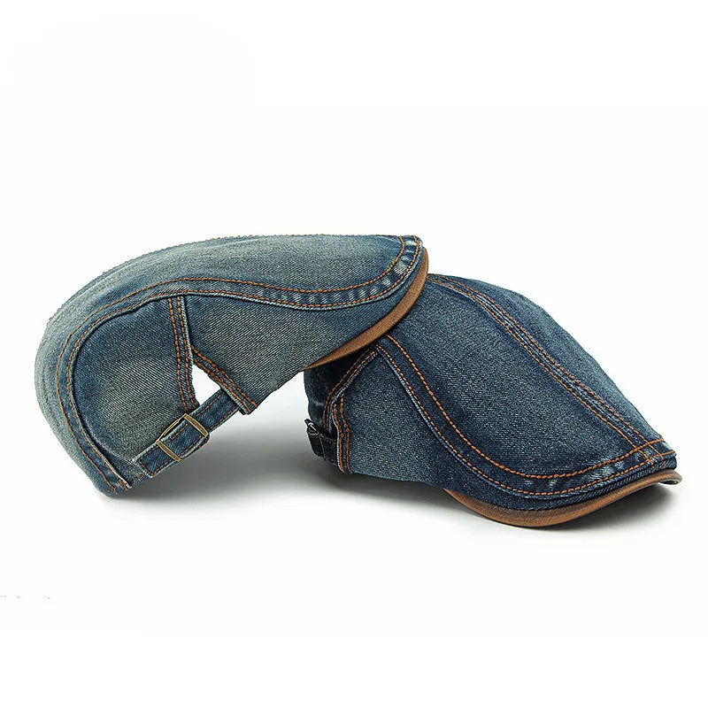 Mikkel - Classic Washed Denim Cap | By Julian & Claire Toronto