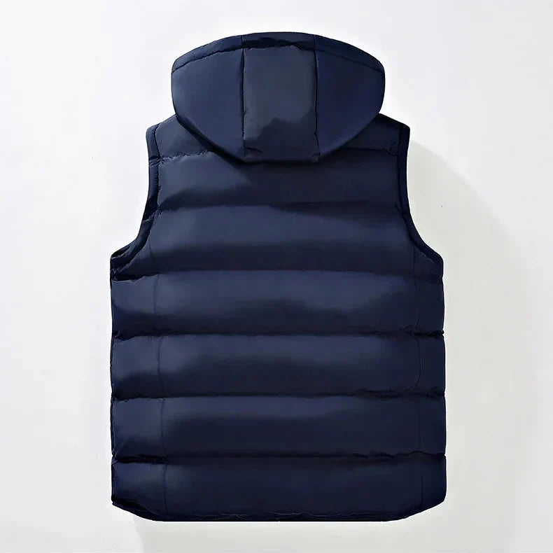 Edwin - All-Season Hooded Vest | By Julian & Claire Toronto