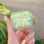 Cute clear airpods 1 2 3 pro 2 bluetooth earphone case