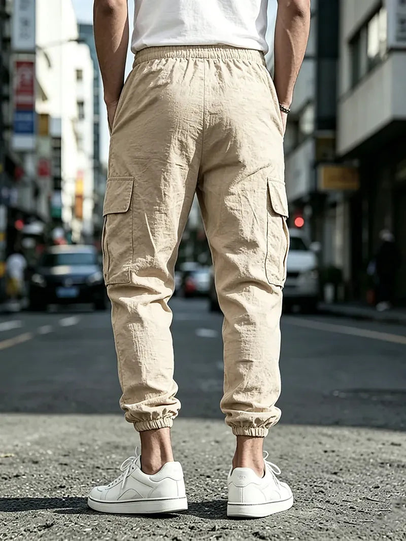 Nash -Coastal Utility Cargo Pants | By Julian & Claire Toronto