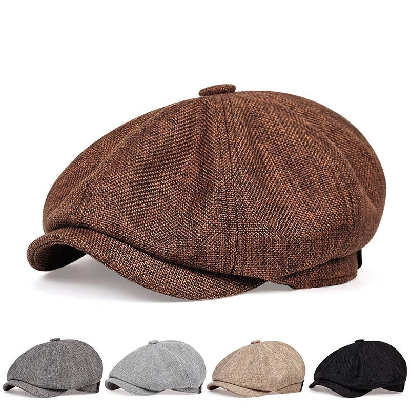 Timothy - Classic Eight Panel Cap | By Julian & Claire Toronto