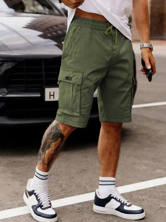 Elias -  Multi-Pocket Cargo Shorts | By Julian & Claire Toronto