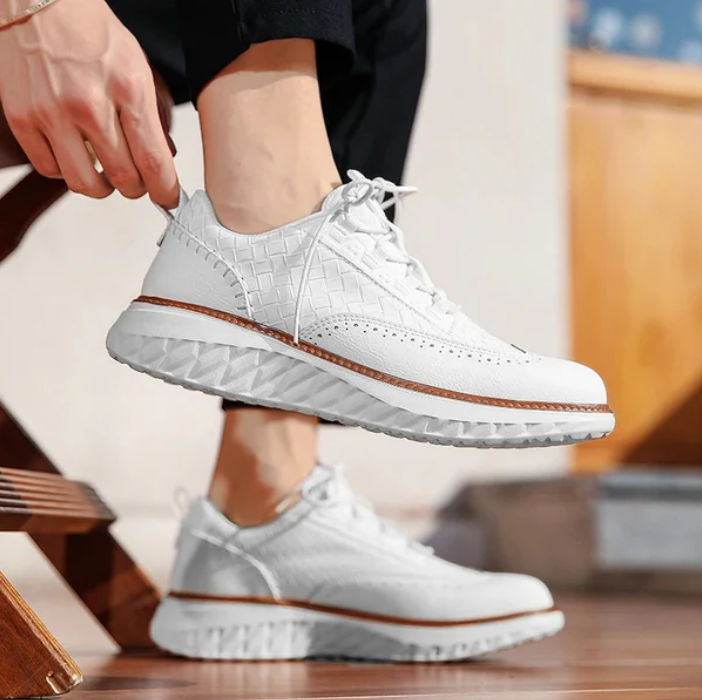 Digby - Heritage Brogue Street Sneakers | By Julian & Claire Toronto