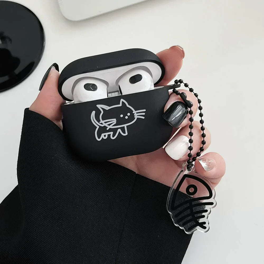 Cat Case For AirPods 1/2/3 Cover AirPods Pro 2 Case