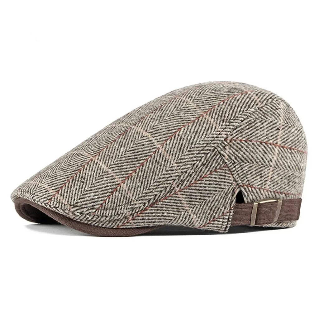Kasper - Vintage Plaid Oxford Cap | By Julian & Claire Toronto