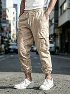 Nash -Coastal Utility Cargo Pants | By Julian & Claire Toronto