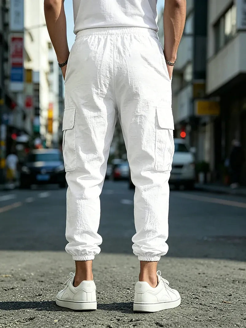 Nash -Coastal Utility Cargo Pants | By Julian & Claire Toronto