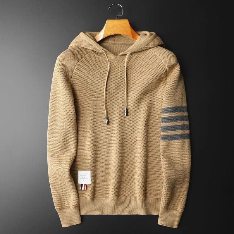 Perrin - Relaxed Textured Comfort Hoodie | By Julian & Claire Toronto