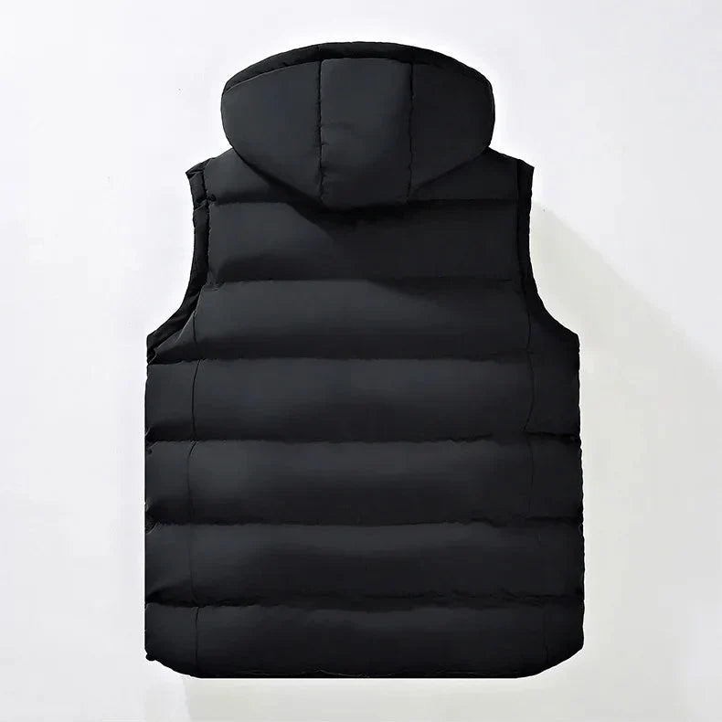 Edwin - All-Season Hooded Vest | By Julian & Claire Toronto