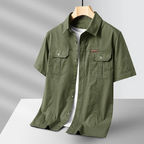 Kylian - Classic Utility Button-Up Shirt | By Julian & Claire Toronto