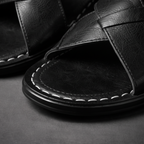 Kent - Classic Cross-Strap Comfort Sandals | By Julian & Claire Toronto