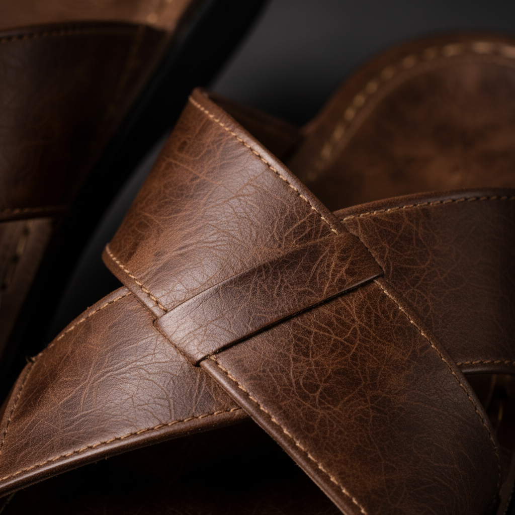 Kent - Classic Cross-Strap Comfort Sandals | By Julian & Claire Toronto