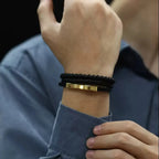Sylvanus Bracelet Stack in Blue