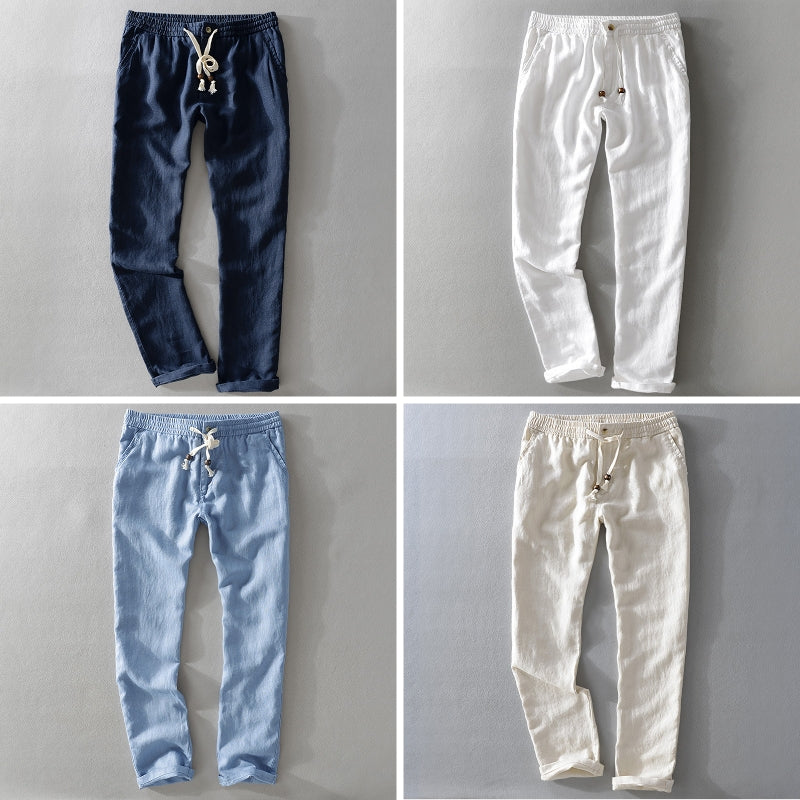 Quinlan - Lightweight Summer Trouser Pants | By Julian & Claire Toronto