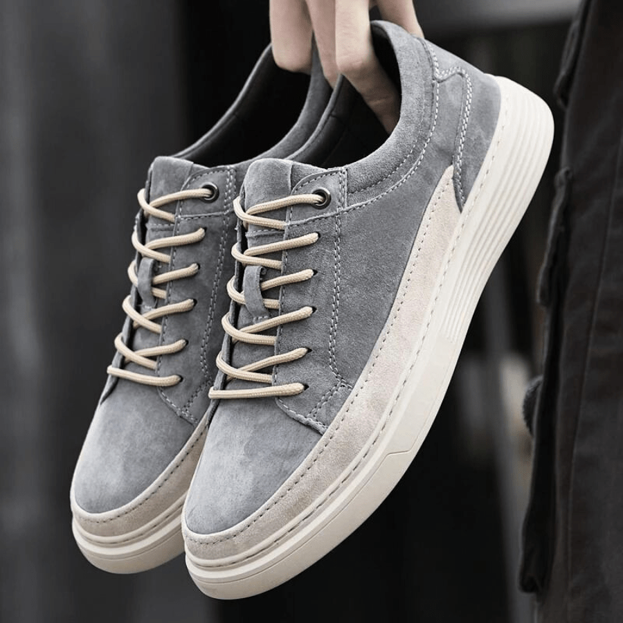 Whitman - Classic Suede Comfort Sneakers | By Julian & Claire Toronto