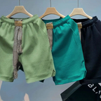 Stev - Relaxed Weekend Drawstring Shorts | By Julian & Claire Toronto