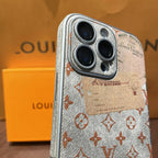 Vintage Envelope-Style Leather Phone Case
