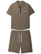Tomas - Short-Sleeve Polo Set | Julian & Claire Toronto