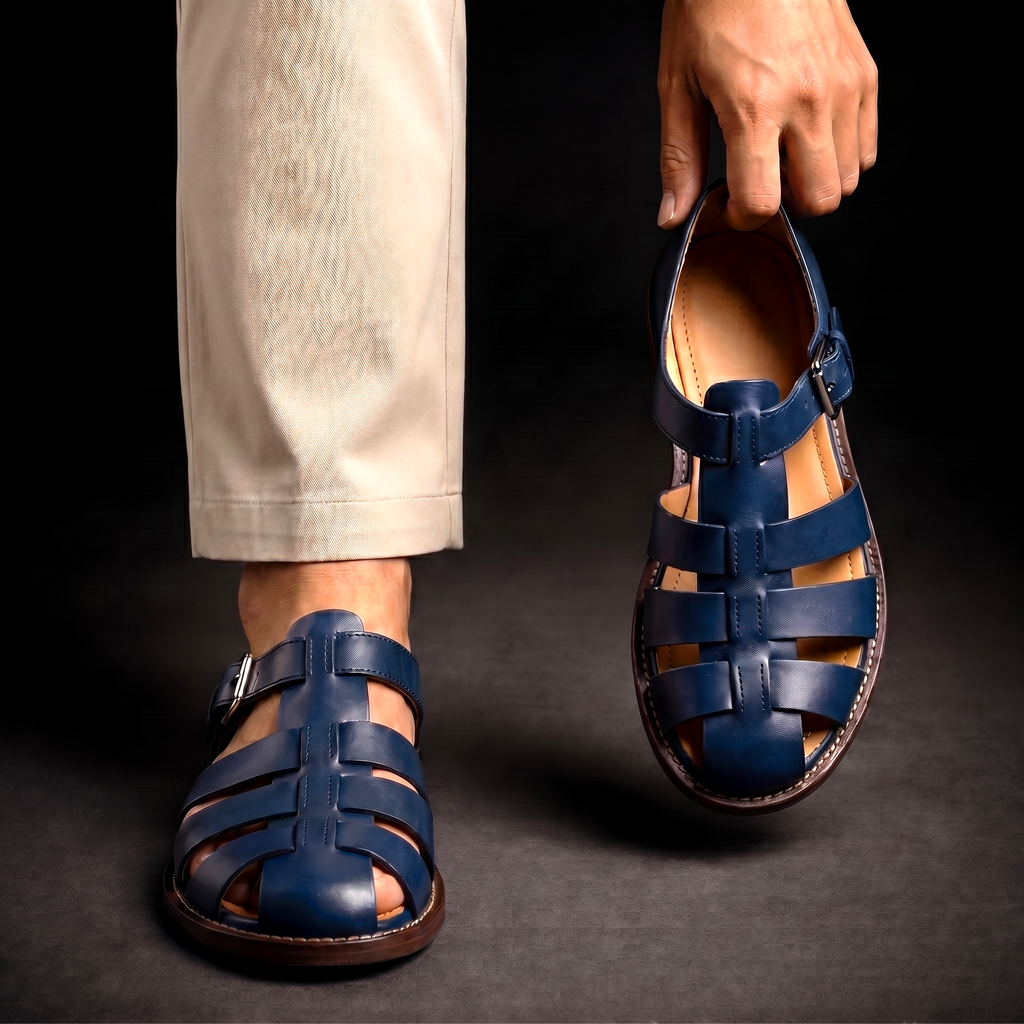 Kyle - All-Day Comfort Strap Sandals | By Julian & Claire Toronto
