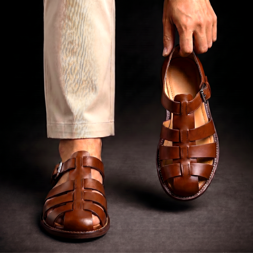 Kyle - All-Day Comfort Strap Sandals | By Julian & Claire Toronto
