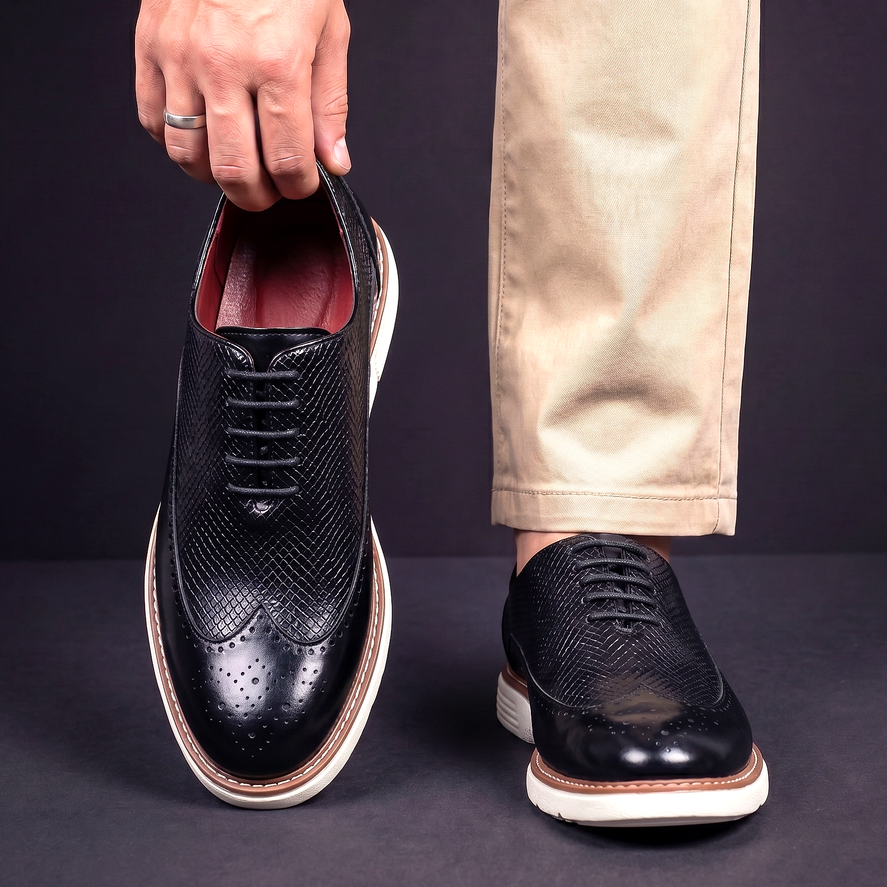 Rick - Classic Formal Lace-Up Shoes | By Julian & Claire Toronto