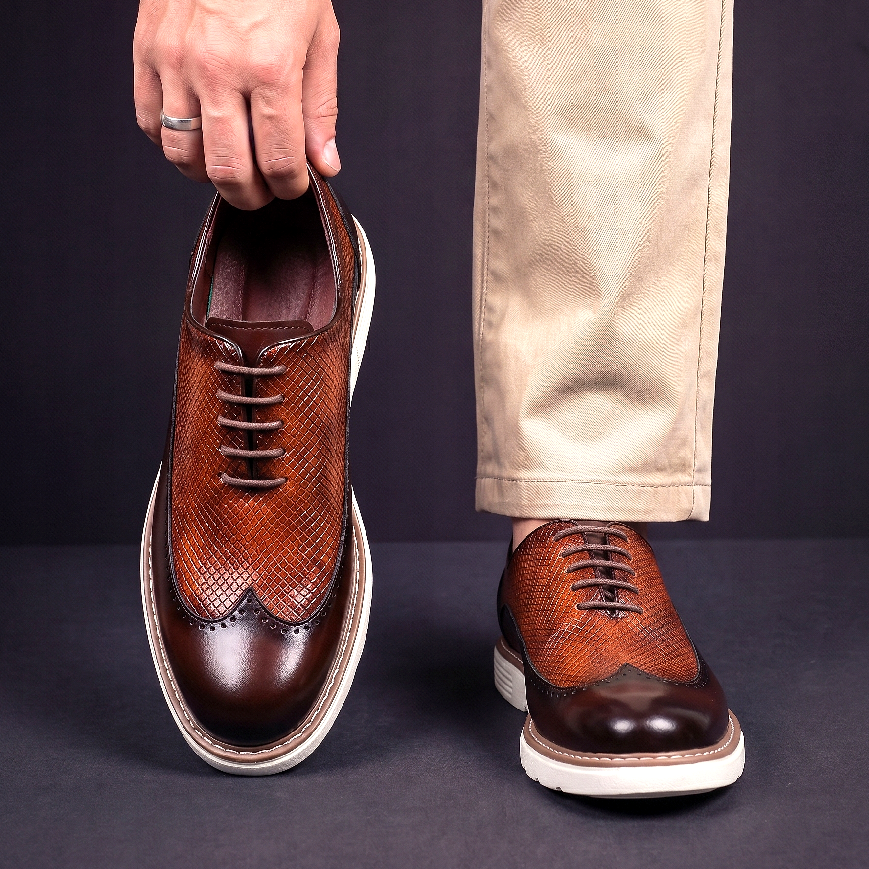 Rick - Classic Formal Lace-Up Shoes | By Julian & Claire Toronto