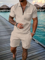 Tomas - Short-Sleeve Polo Set | Julian & Claire Toronto