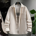 Collin - Classic Corduroy Button-Up Shirt | By Julian & Claire Toronto