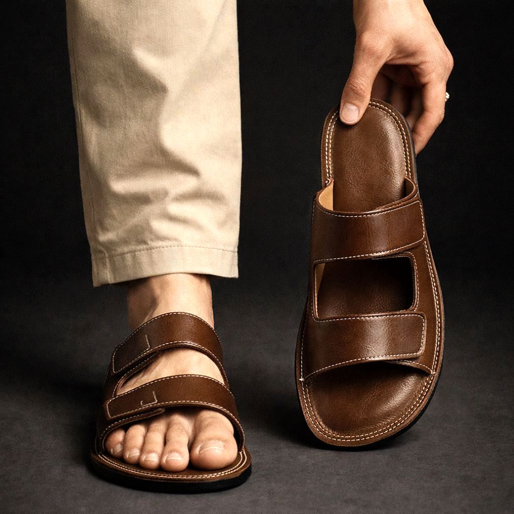 Neil -Everyday Comfort Slip-On Slides  | By Julian & Claire Toronto