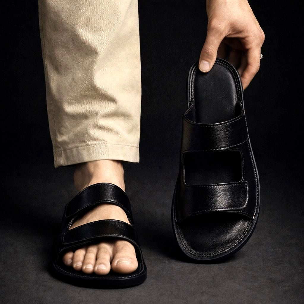 Neil -Everyday Comfort Slip-On Slides  | By Julian & Claire Toronto