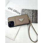 Luxury Four Colors Card Bag iPhone Case