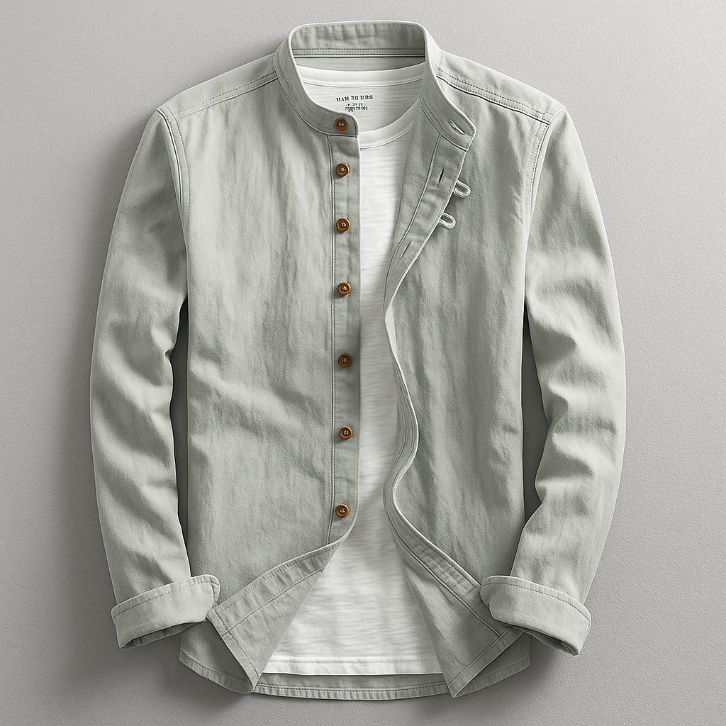 Abram - Modern Casual Button-Up Shirt | By Julian & Claire Toronto