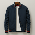 Jason - Modern Zip Bomber Jacket | By Julian & Claire Toronto